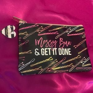 Messy bun cosmetics case by lady Jayne